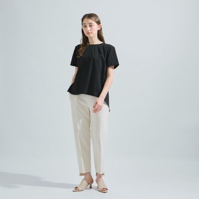 ヘムカットテーパードパンツ≪洗濯機で洗える≫