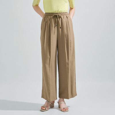 ＜Ketty (Women)＞レーヨントラックパンツ≪手洗い可能≫