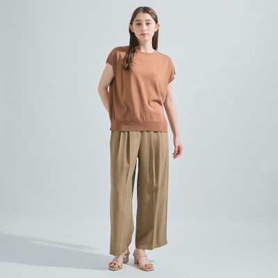 レーヨントラックパンツ≪手洗い可能≫