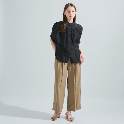 レーヨントラックパンツ≪手洗い可能≫