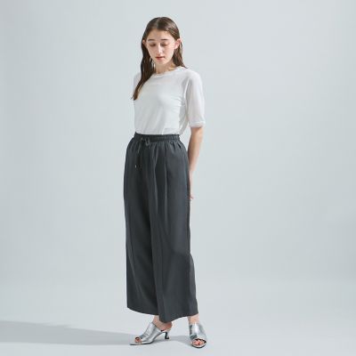 レーヨントラックパンツ≪手洗い可能≫
