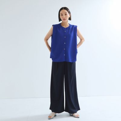 コーティングフレアパンツ サイドニットテーピングフレアトラックパンツ XF6937 - ラコステ