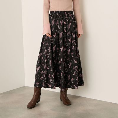 Ketty (Women)/ケティ アートフラワースカートライクパンツ&#8810;手洗い可能&#8811; 24ブラック系その他 パンツ・ズボン【三越伊勢丹/公式】