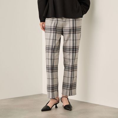 ＜Ketty (Women)＞ブラッシュバックストレッチイージーパンツ≪洗濯機で洗える≫