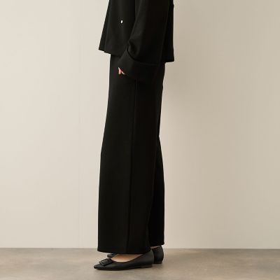 フリースバックダンボールワイドパンツ≪手洗い可能≫ | Ketty (Women