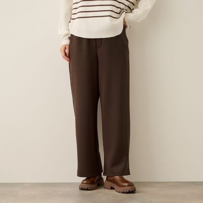 ＜Ketty (Women)＞フリースバックダンボールワイドパンツ≪手洗い可能≫