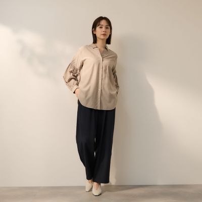 2WAYメランジツイルタックワイドパンツ | Ketty (Women)/ケティ