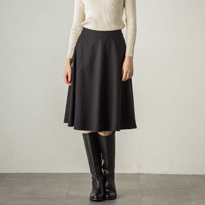 冬仕様 美シルエットフレアスカート≪手洗い可能≫ | Ketty (Women