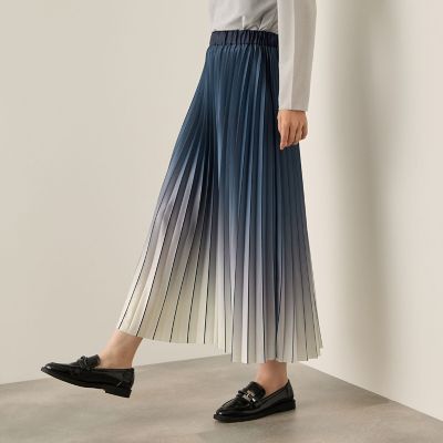 ＜Ketty (Women)＞グラデーションプリーツスカート≪手洗い可能≫