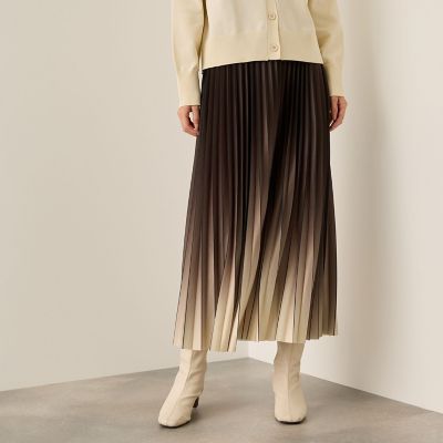 グラデーションプリーツスカート≪手洗い可能≫ | Ketty (Women