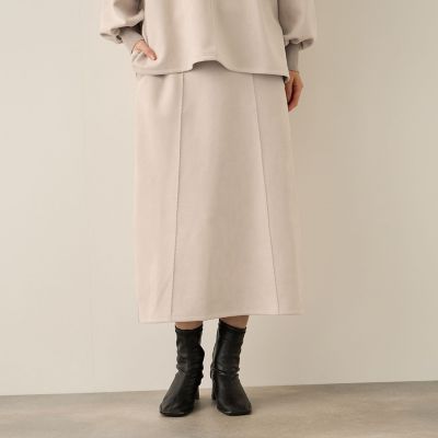 ＜Ketty (Women)＞スウェードタッチダンボールナロースカート≪手洗い可能≫