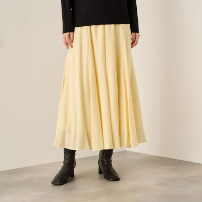 Ketty (Women)/ケティ フローイングサーキュラースカート 08イエロー ロングスカート【三越伊勢丹/公式】