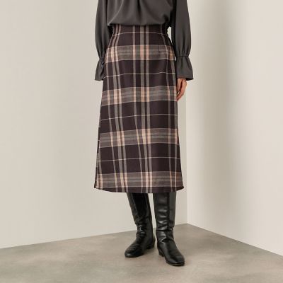 Ketty (Women)/ケティ ブラッシュバックストレッチイージースカート&#8810;洗濯機で洗える&#8811; 24ブラック系その他 ロングスカート【三越伊勢丹/公式】