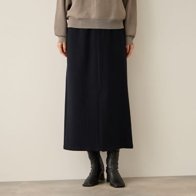 MIU MIU ウール混紡 ダークグレー Aラインスカート MIU MIU ウール混紡