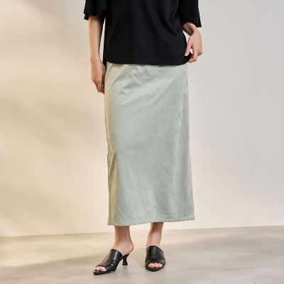＜Ketty (Women)＞ストレッチフェイクスウェードナロースカート