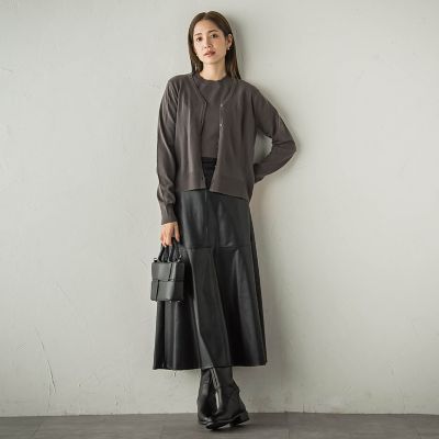 ニットアンサンブル≪手洗い可能≫