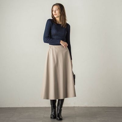 ラメリブニットプルオーバー≪手洗い可能≫