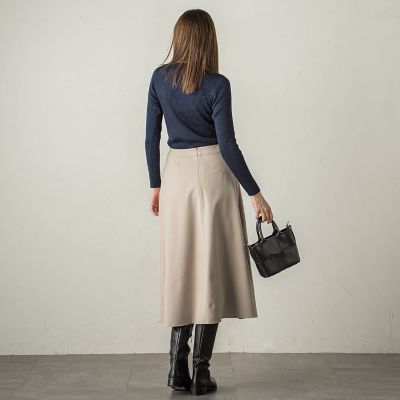ラメリブニットプルオーバー≪手洗い可能≫