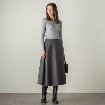 ラメリブニットプルオーバー≪手洗い可能≫