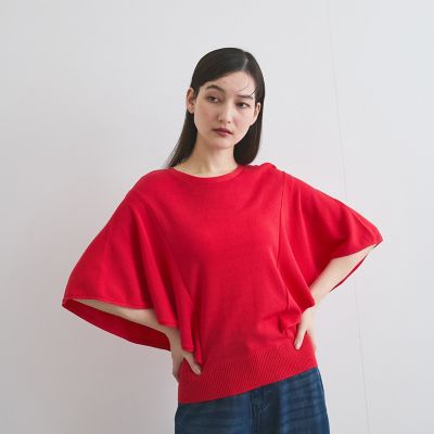＜Ketty (Women)＞【ＵＶカット／接触冷感】フレアスリーブプルオーバー≪手洗い可能≫