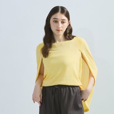 ＜Ketty (Women)＞さらさらコクーンニット≪手洗い可能≫