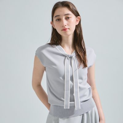 ボウタイニットトップス≪手洗い可能≫ | Ketty (Women)/ケティ