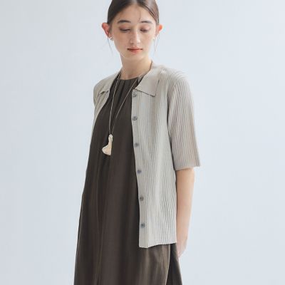 ＜Ketty (Women)＞サラサラシアーラメニットトップス≪手洗い可能≫