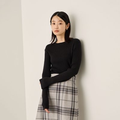 Ketty (Women)/ケティ 調温クルーネックニット&#8810;手洗い可能&#8811; 04ブラック トップス【三越伊勢丹/公式】