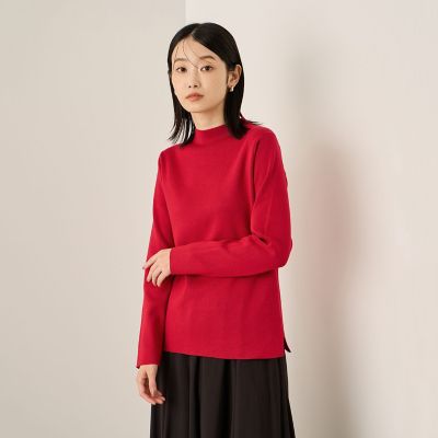 ハイネック総針ニットプルオーバー≪洗濯機で洗える≫ | Ketty (Women