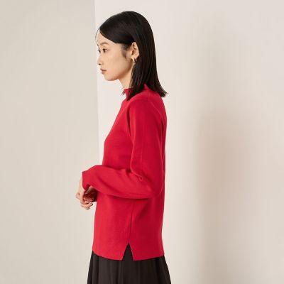 ハイネック総針ニットプルオーバー≪洗濯機で洗える≫ | Ketty (Women