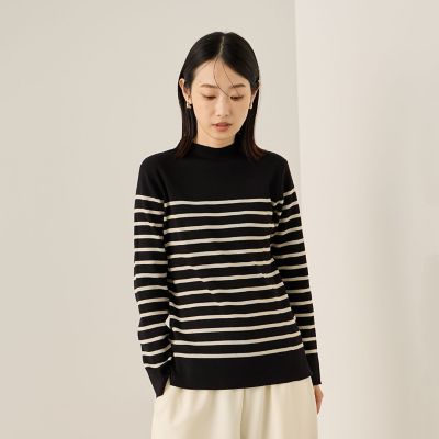 ハイネック総針ニットプルオーバー≪洗濯機で洗える≫ | Ketty (Women