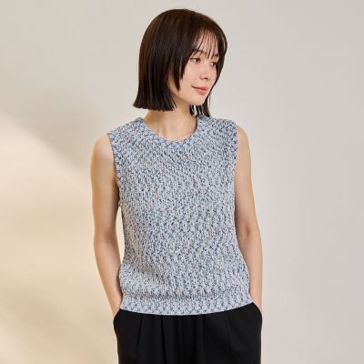 ミックスコイルクロップドニットベスト | Ketty (Women)/ケティ | 三越