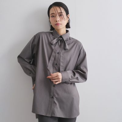アレンジボウタイブラウス≪手洗い可能≫