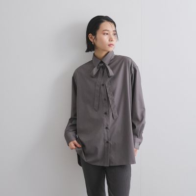 アレンジボウタイブラウス≪手洗い可能≫