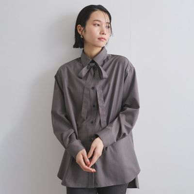 アレンジボウタイブラウス≪手洗い可能≫