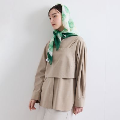 梳毛合繊2ピースブラウス≪手洗い可能≫ | Ketty (Women)/ケティ