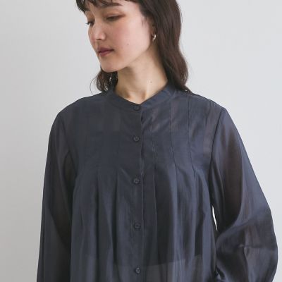 ブライトシアータックブラウス≪手洗い可能≫