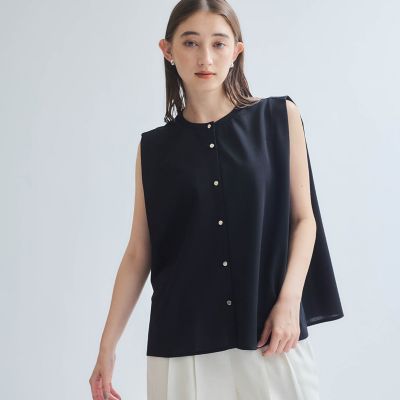 ＜Ketty (Women)＞エステルカノコブラウス≪セットアップ対応／洗濯機で洗える≫