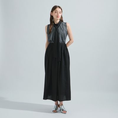 バックリボンタイノースリキカブラウス≪洗濯機で洗える≫