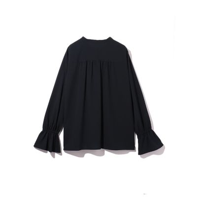 【 perfume着用】PRADA　フリルジョーゼットブラウス【新品未使用】 perfume着用】PRADA フリルジョーゼットブラウス【新品未使用】