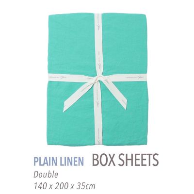 TOMORROWLAND HOME/トゥモローランド ホーム プレーンリネン ボックスシーツ(ダブル) 57カーキ 【三越伊勢丹/公式】