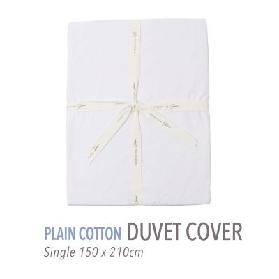 TOMORROWLAND HOME/トゥモローランド ホーム プレーンコットン 掛布団カバー(シングル) 11ホワイト 掛け布団カバー【三越伊勢丹/公式】