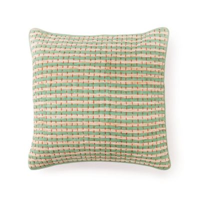 ブロックプリントキルト クッションカバー（45cm×45cm