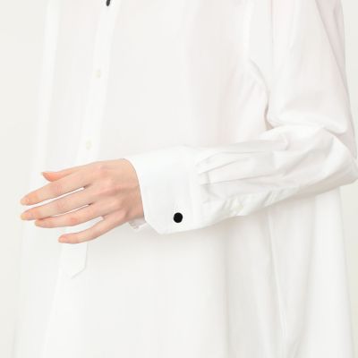 ＴＯＭＯＲＲＯＷＬＡＮＤ　．Ｂ　コットンブロード　ロングスリーブシャツ