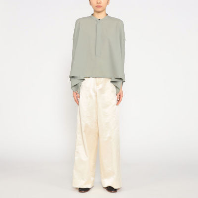 ウォッシャブルウール ビッグシャツ | TOMORROWLAND .B (Women