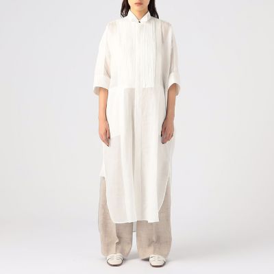 ＴＯＭＯＲＲＯＷＬＡＮＤ　．Ｂ　ロイヤルラミー　ロングシャツ