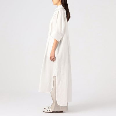 ＴＯＭＯＲＲＯＷＬＡＮＤ　．Ｂ　ロイヤルラミー　ロングシャツ