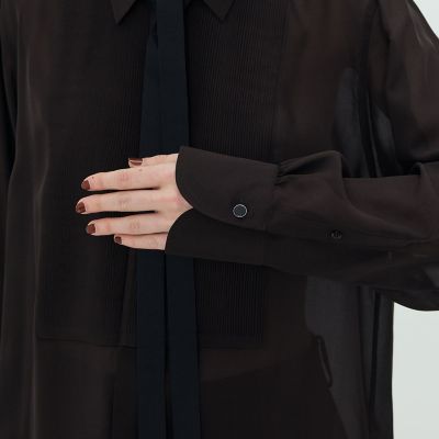 シルクローン ボザムシャツ | TOMORROWLAND .B (Women