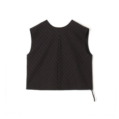 ＜TOMORROWLAND .B (Women)＞シャークスキン　バックジップブラウス