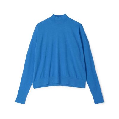 カシミヤシルク モックネックプルオーバー | TOMORROWLAND .B (Women